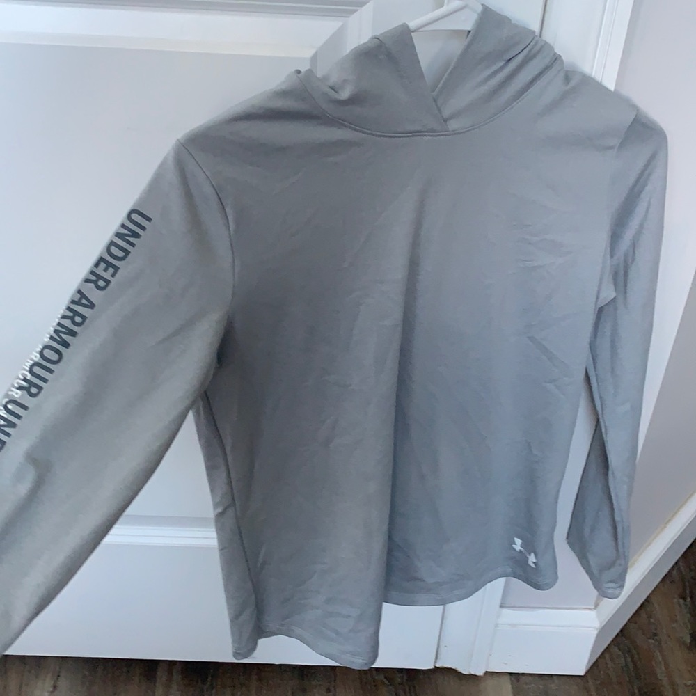 Girls Under Armour Cologear Long Sleeve with Hood